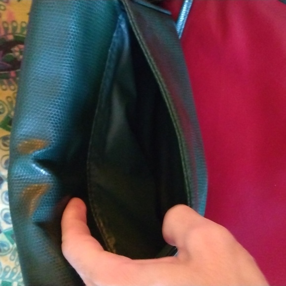 Forest green Laura Scott shoulder bag - Picture 5 of 5